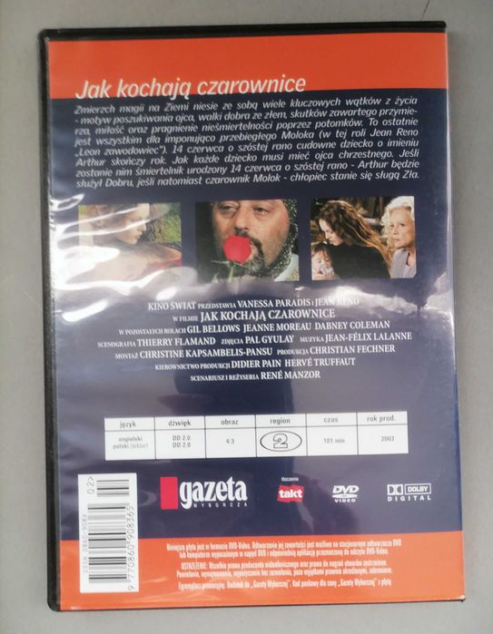 Jak kochają czarownice - DVD