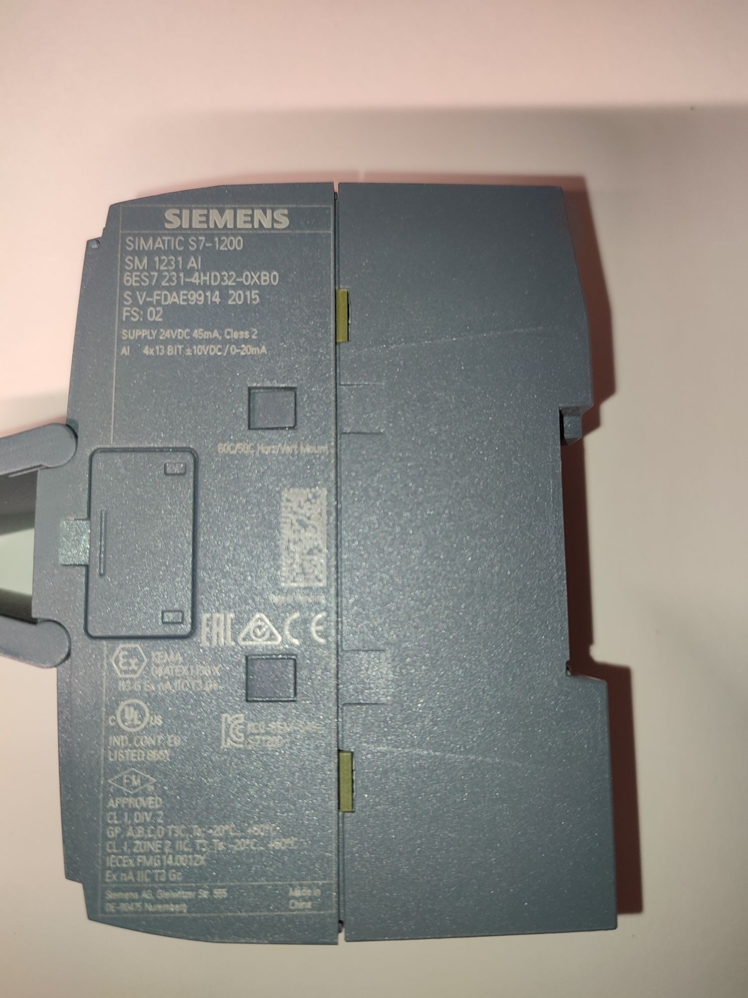 Moduł wejść analogowych Siemens SM 1231 Simatic S7-1200