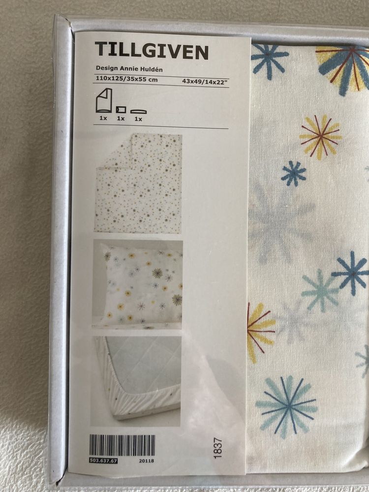 Jogo da cama NOVO da IKEA - embalagem original