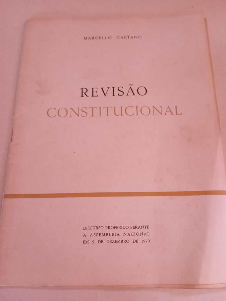 Marcello Caetano - Revisão Constitucional