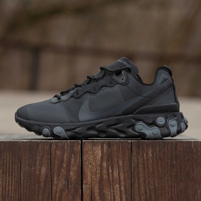 Мужские кроссовки Nike React Vision Black Light. Размеры 40-45