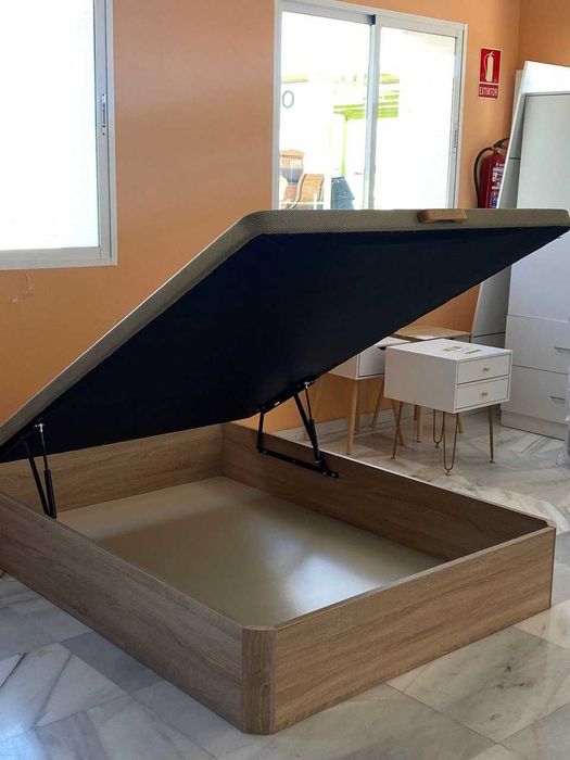 Cama com arrumação, vários tamanhos disponíveis, com envió grátis