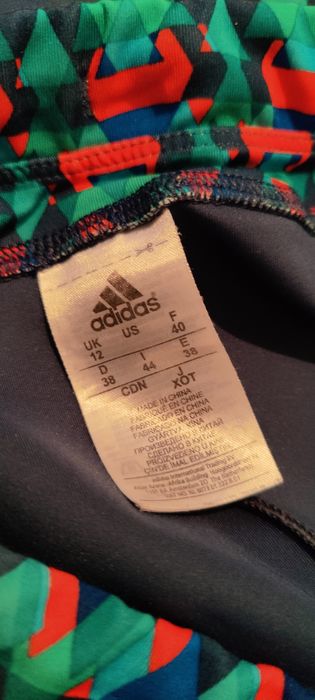 Legginsy getry treningowe Adidas performance Run rozmiar M 38