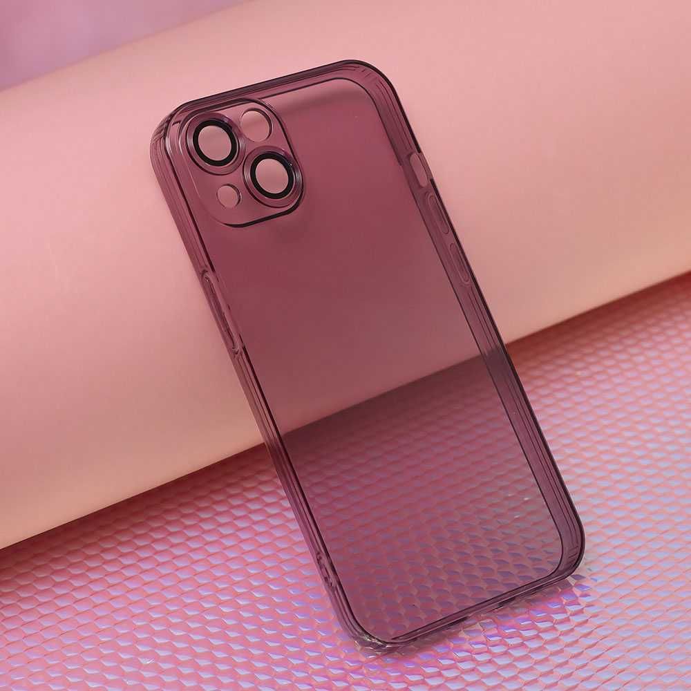 Plecki, Etui Slim Color do Samsung Galaxy A15 4G, A15 5G śliwkowe