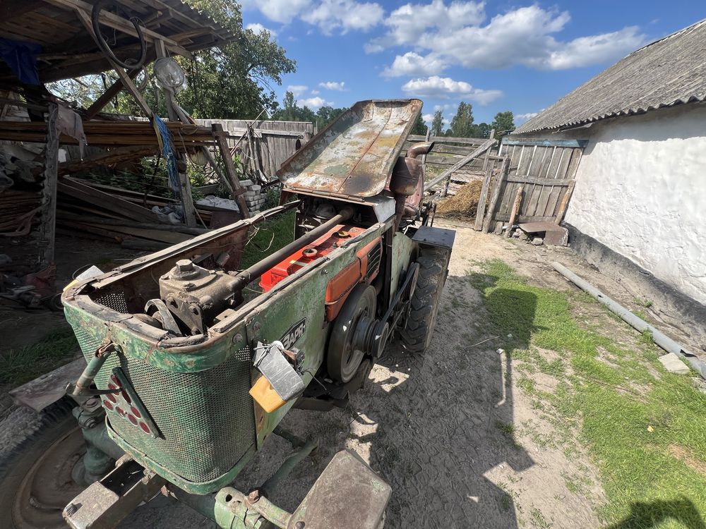 Саморобний трактор з двигуном Вепр14кк