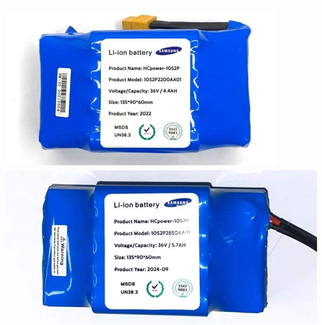 Аккумулятор Самсунг 2025г для ГИРОСКУТЕРА Гироборда Батарея 4400 mAh