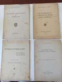 Publicações sobre diversos temas com dedicatória  manuscrita do autor.