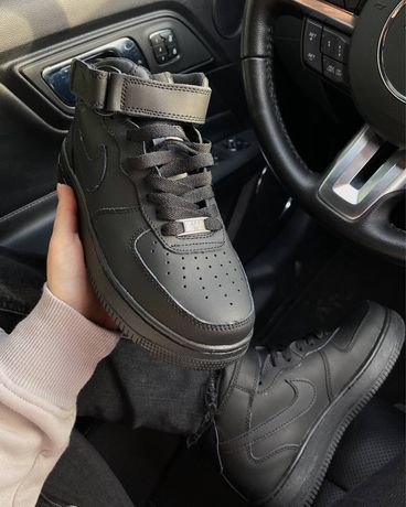 Мужские женские высокие кроссовки Nike Air Force 1 hight форсы осенние