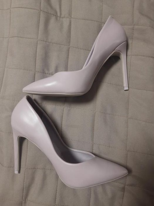 Туфлі човники лавандові