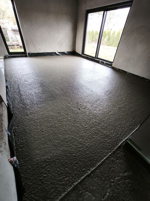 Wylewka anhydrytowa, płynny styropian, pianobeton, styrobeton, tynki