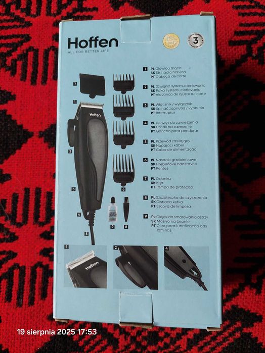Maszynka do strzyzenia firmy Hoffen