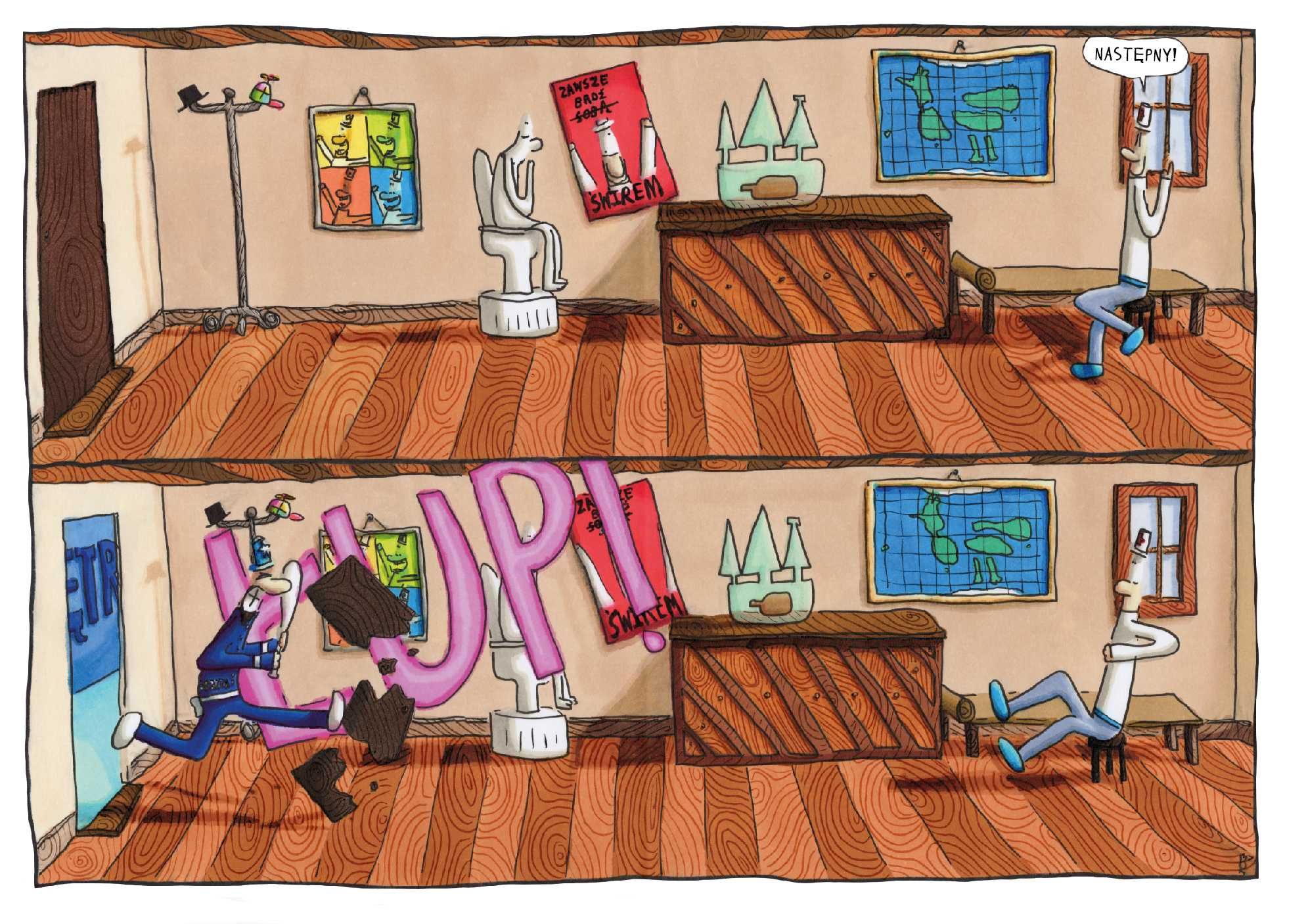"Komiks o psychiatrze. Tom I" /wydanie pierwsze/