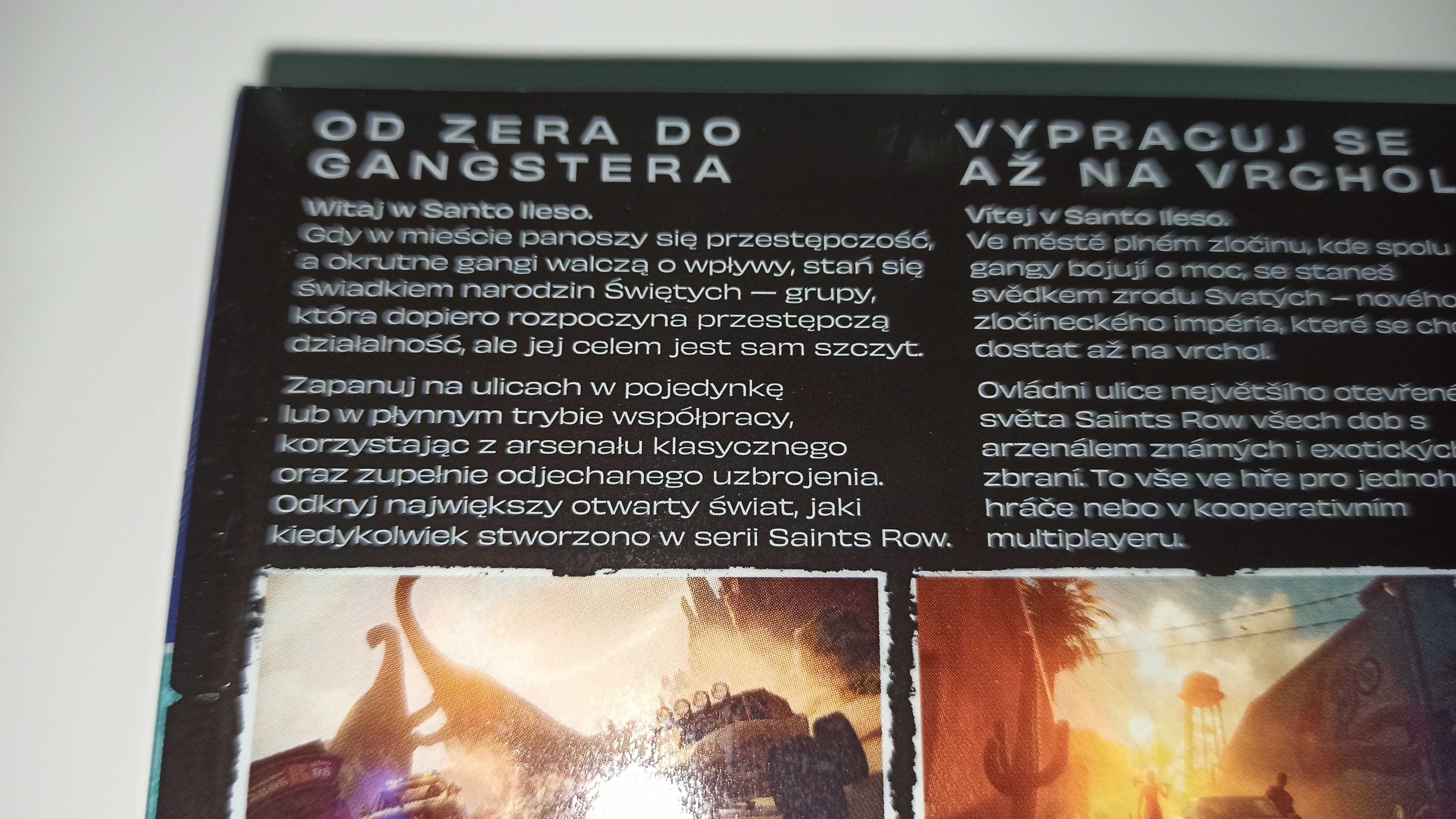 ps4 SAINTS ROW NOTORIOUS EDITION po polsku jak gta nowa! BIG BOX hit