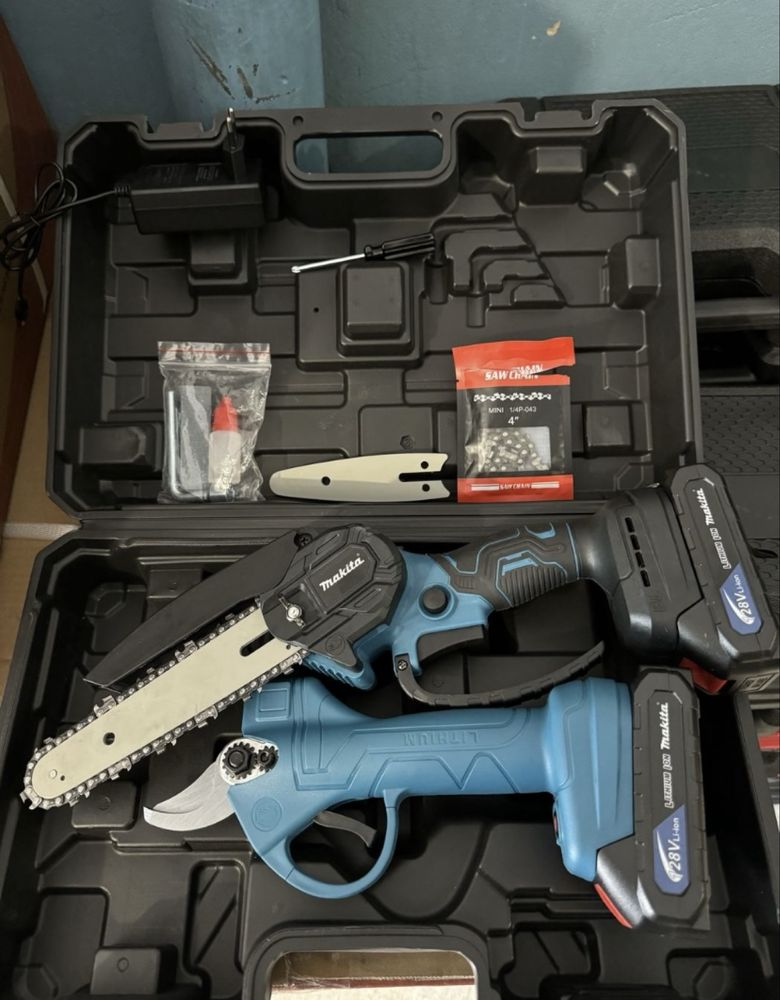 Сікатор + міні пила Makita - DUP365 + DUC155 - Латвія - Гарантія рік!