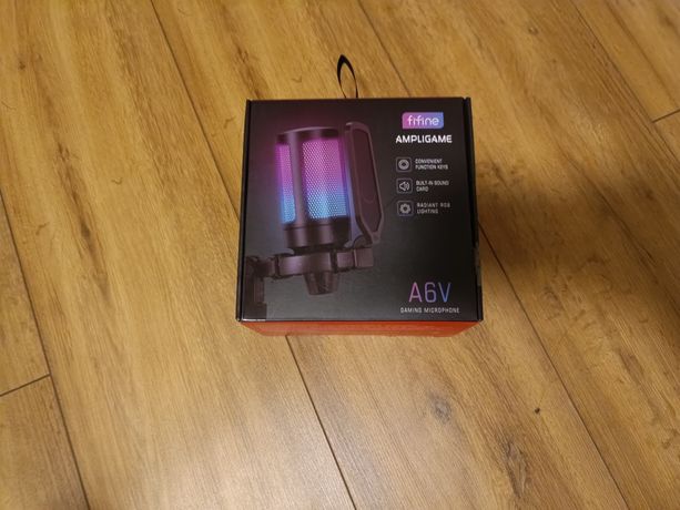 Мікрофон fifine A6V ampligame rgb