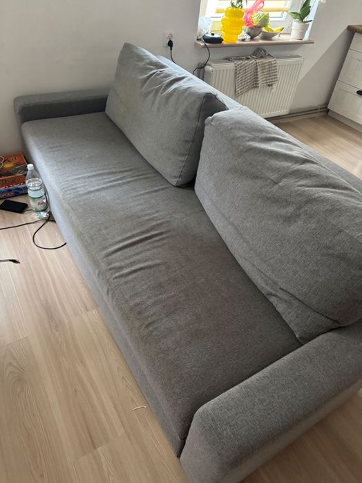 Kanapa szara rozkładana