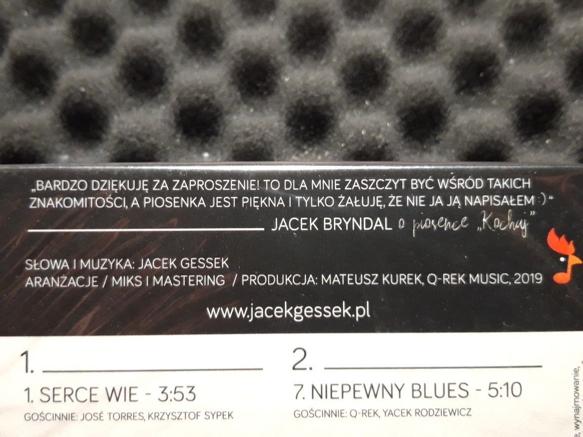 Jacek Gessek–Życie (CD, 2019, FOLIA)