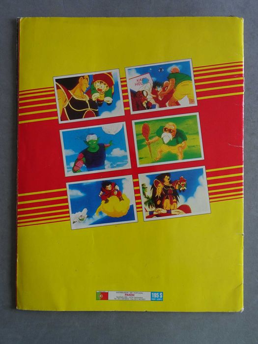 Caderneta de cromos Dragon Ball Z - Panini (Faltam 51 cromos)