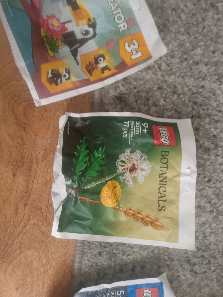 Lego saszetki 3szt.