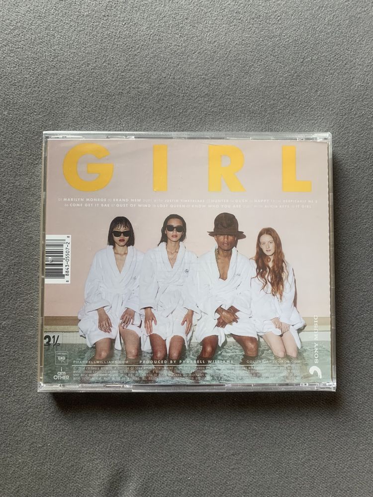 Płyta CD Pharrell Williams "Girl" nowa w folii