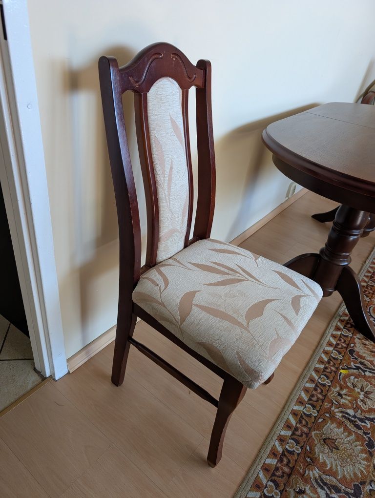 Stół + 6 krzeseł 160cm
