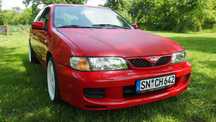 Nissan Almera JDM alu 17 klima el, body kit GTI 4 x tarcze 1,4 16v ABS