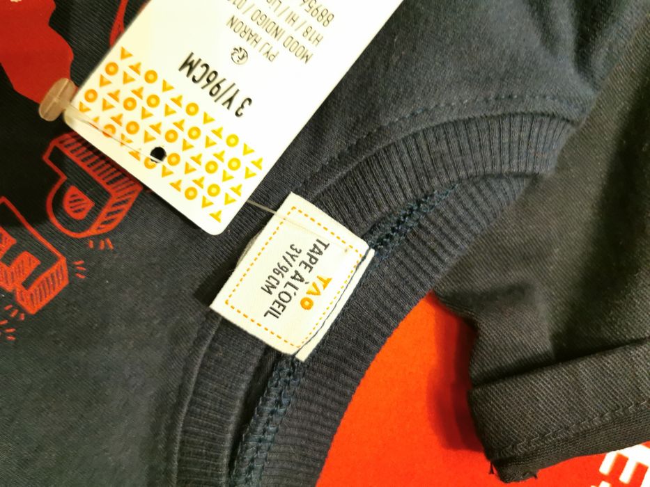 Ubrania dla chłopca 98/104 nowe z metką TAO spodnie sweter tshirt r