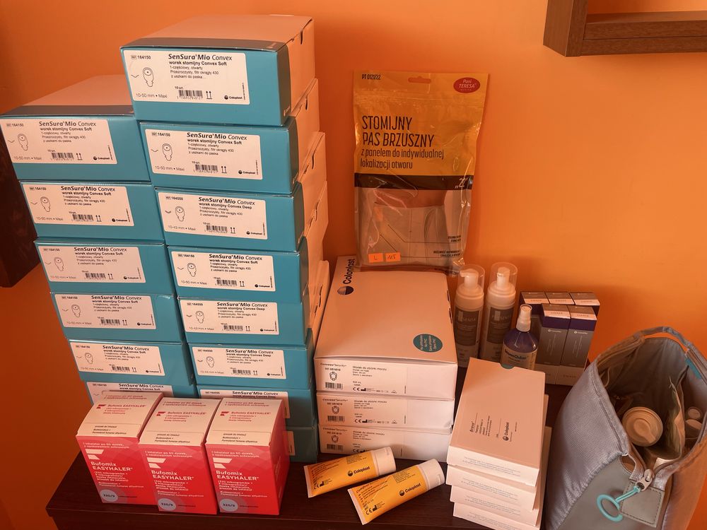 Akcesoria stomijne SenSura Mio Convex Soft Deep Coloplast worki pas