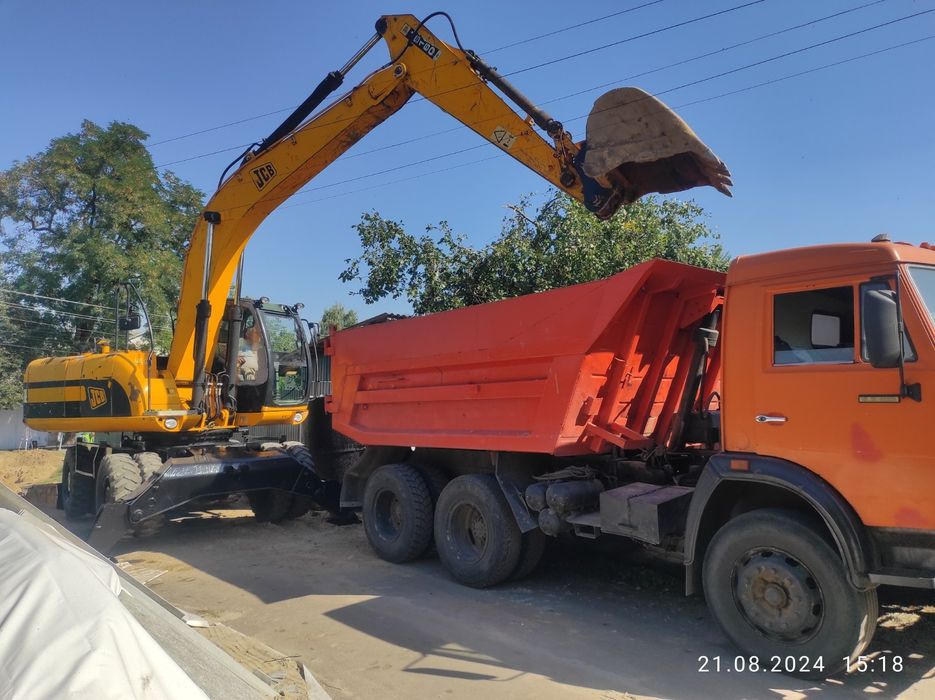 Земля, Ченозем, Пісок , Щебень, Бетон, Доставка, Пзрузка