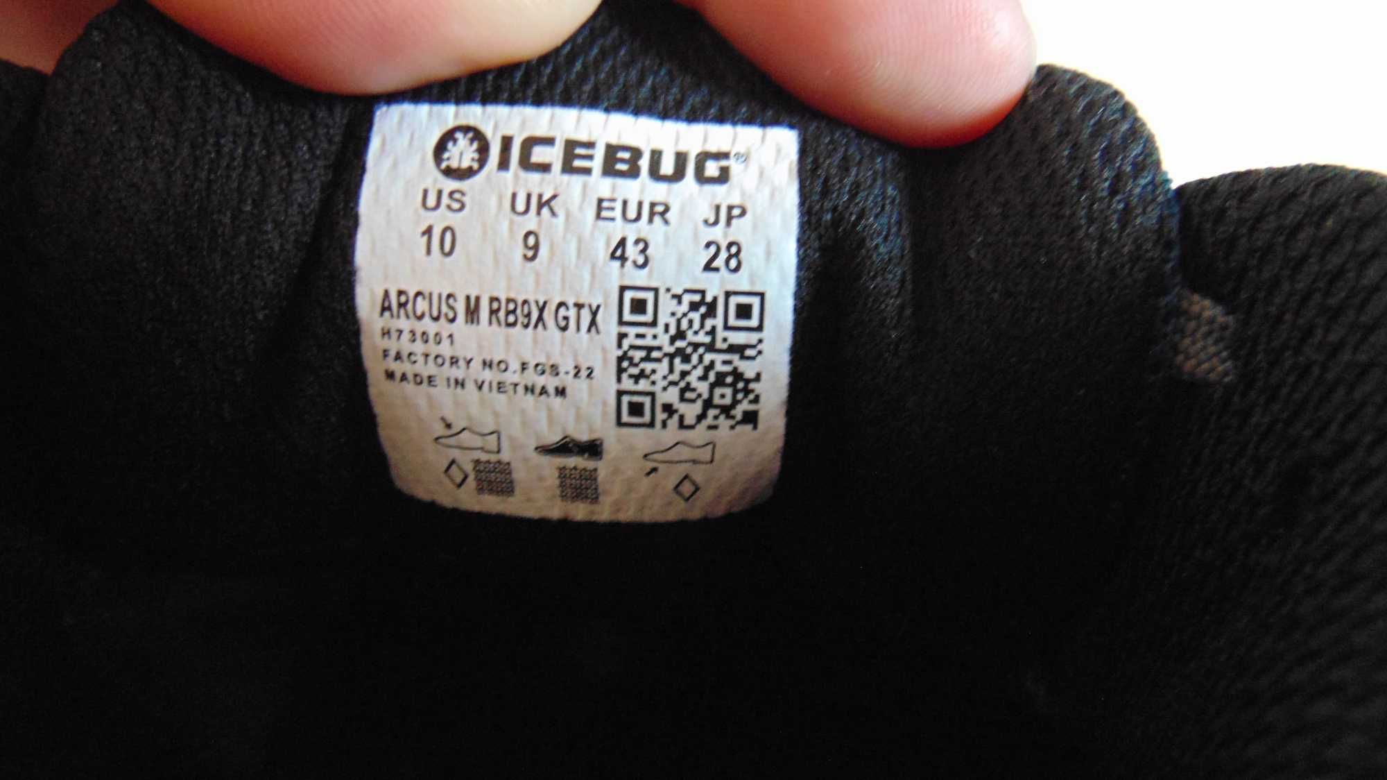 Icebug Arcus M RB9X GTX GORE TEX EUR 43 Do Biegania   jak nowe