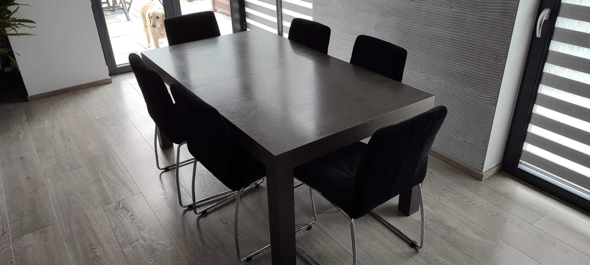 Stół rozkładany (nowy - kolor wenge)