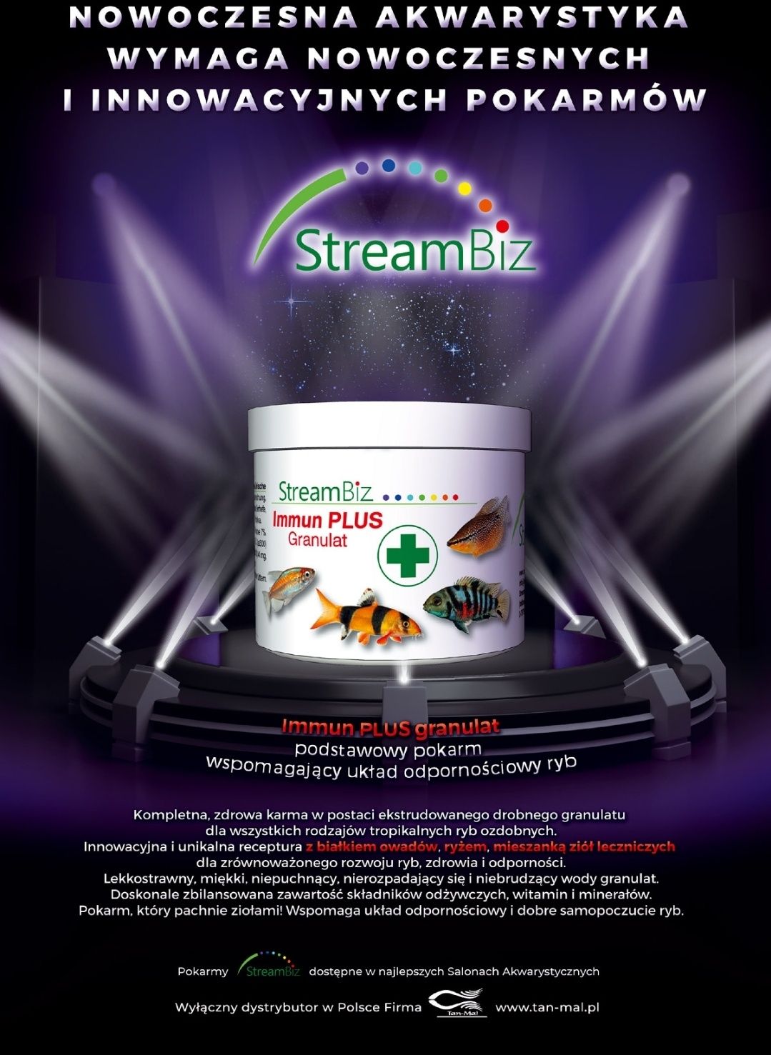 OpisStreamBiz Pure Nature Artemia 100ml - pokarm dla tropikalnych ryb