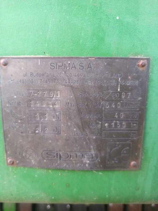 Presa Sipma Z-279/1 Farma 2