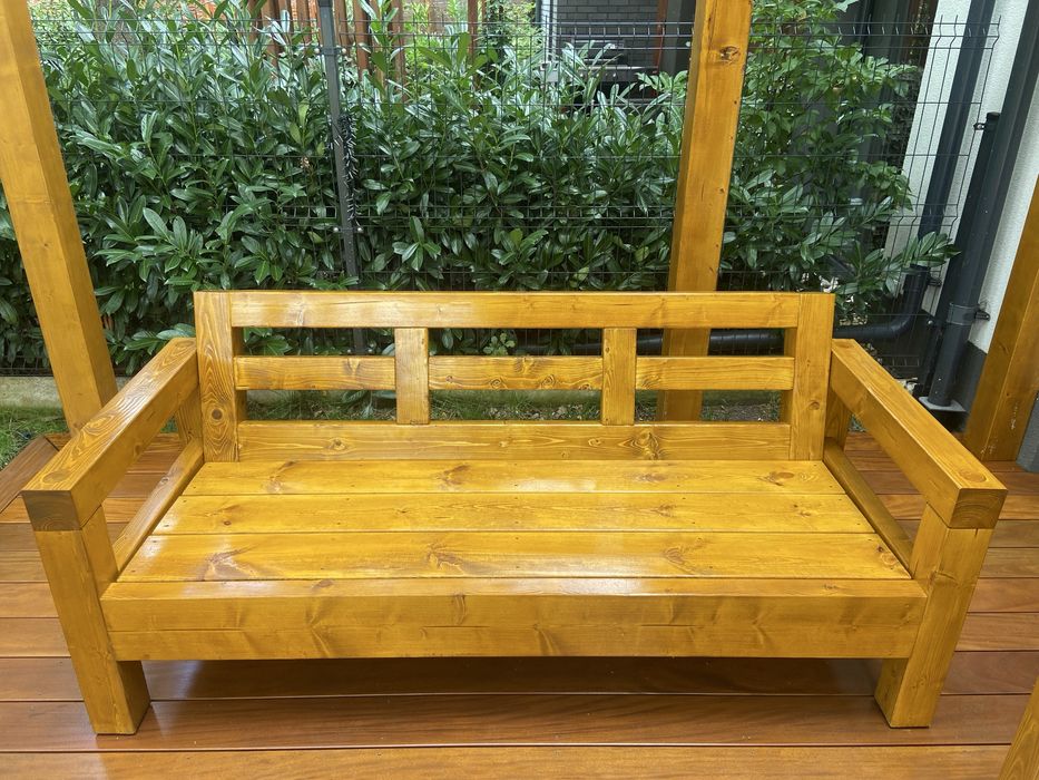 Drewniana SOFA 3os . Mozliwy zestaw