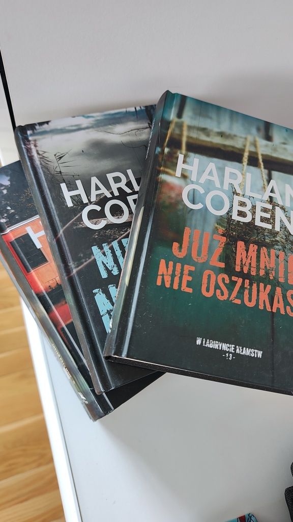 Coben Harlan 7 książek plus 1 Nesbo
