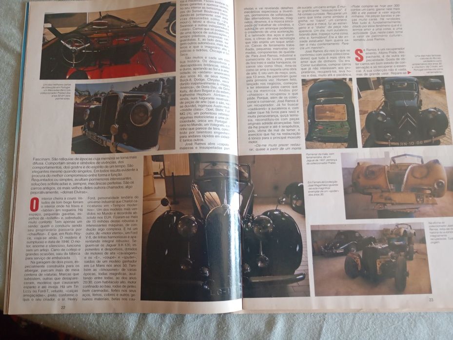 Interessante artigo sobre carros clássicos