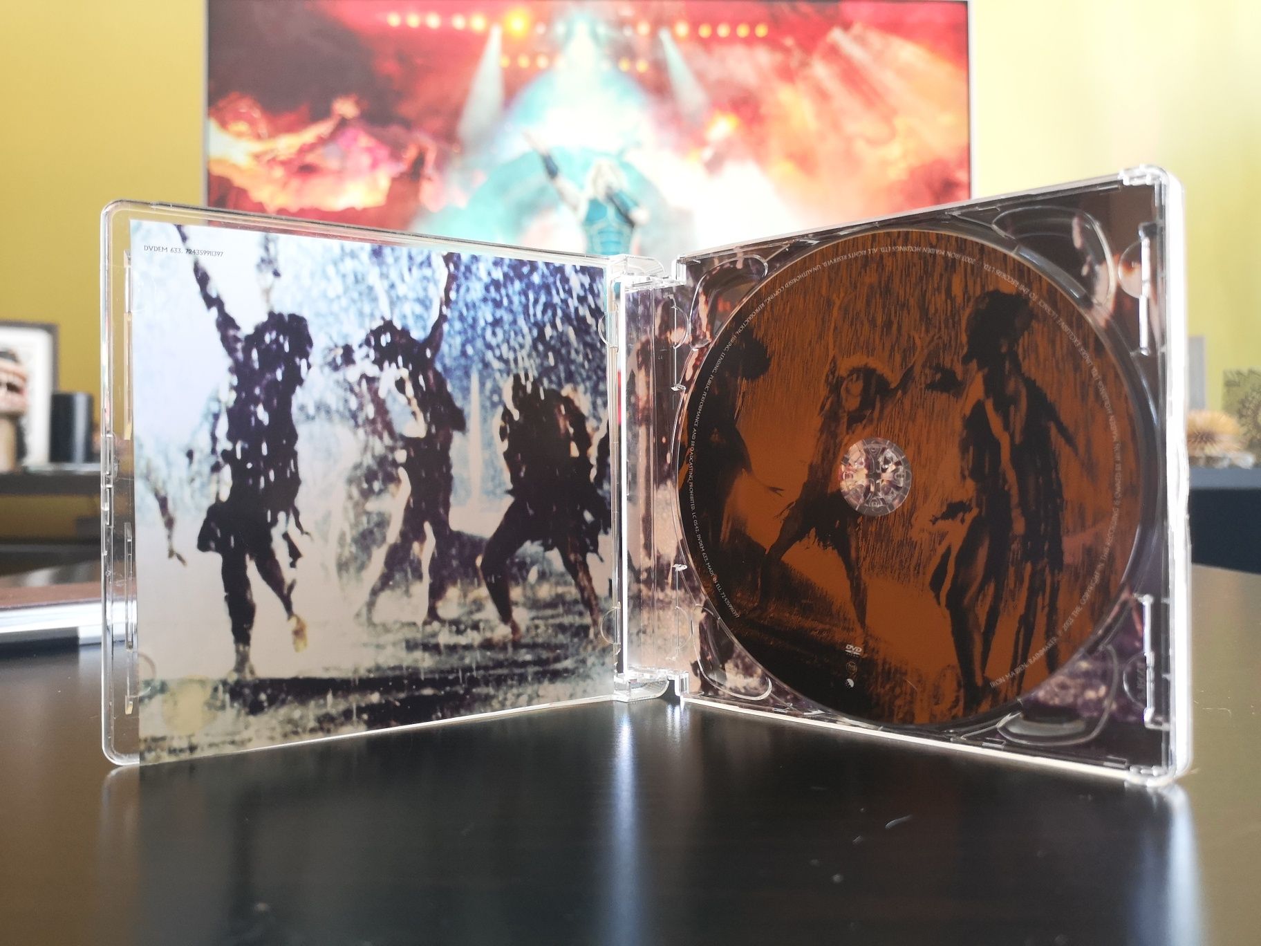 Iron Maiden DVD Single Rainmaker 2003 Edição Limitada