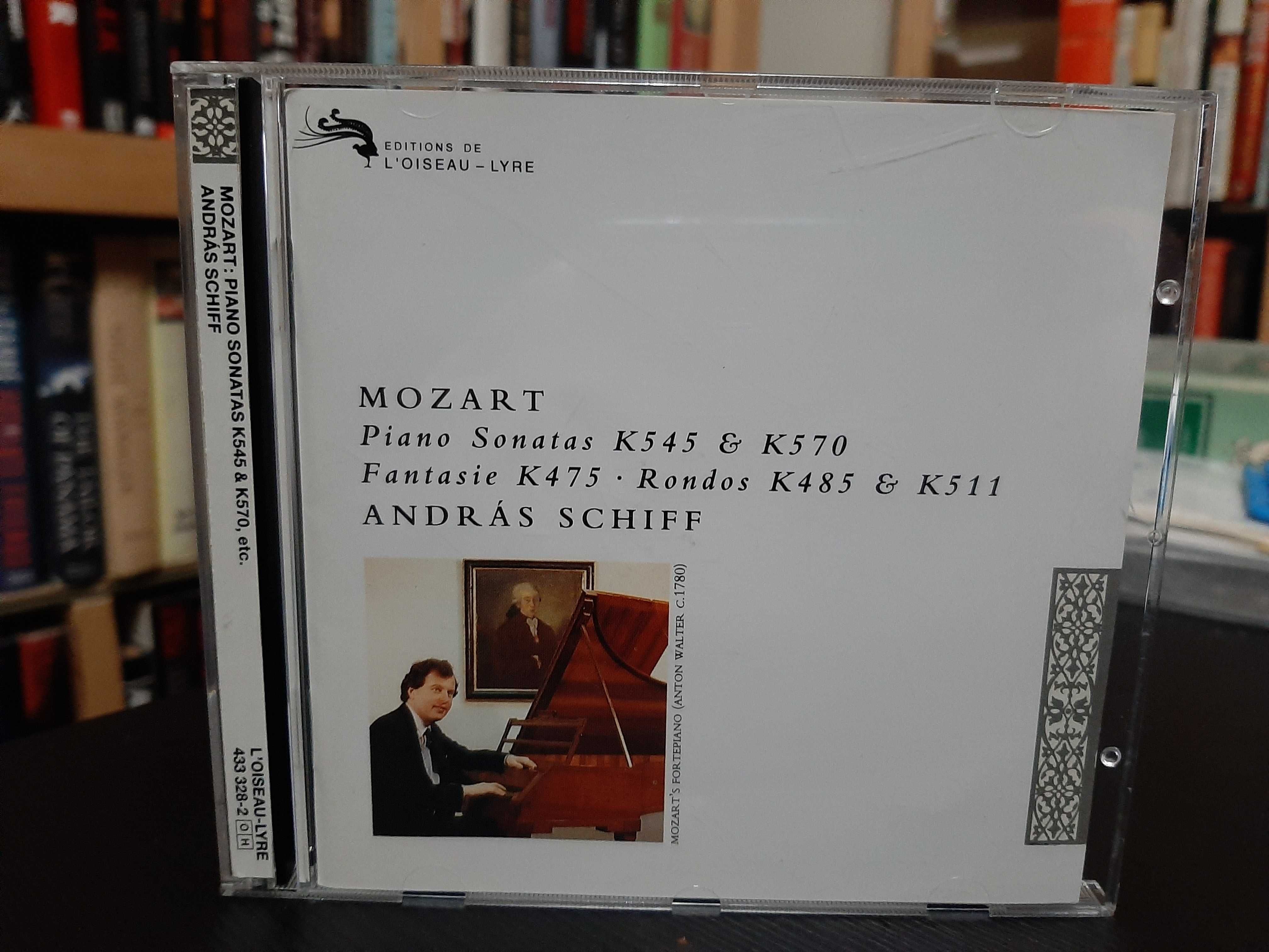 Mozart – Piano Sonatas K545, 70; Fantasie K475; Rondos – András Schiff