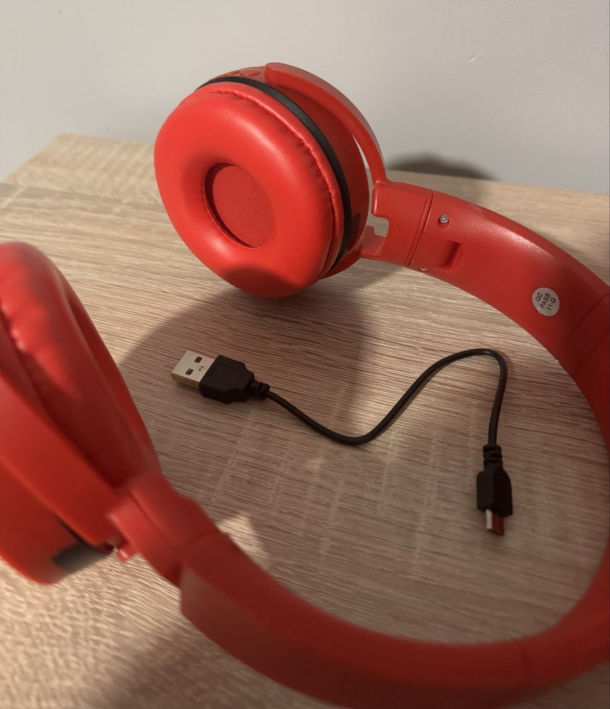 Słuchawki bezprzewodowe nauszne Bluetooth
