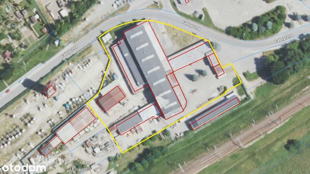 Budynki produkcyjno-magazynowe z częścią socjalno-biurową na sprzedaż