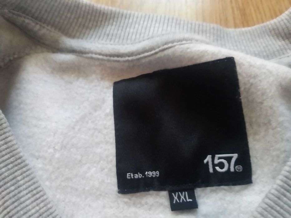 szara bluza dresowa XXL