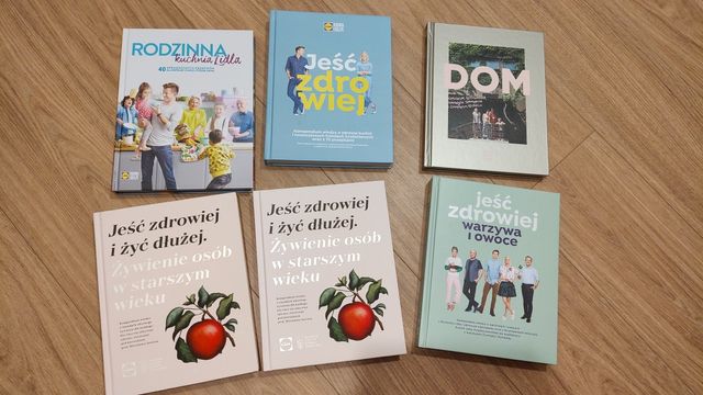 Oddam za darmo książki Kuchnia Lidla