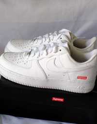 SupremexNikeAirForce1 White Casual Sneakers EU 39 208 ZZ