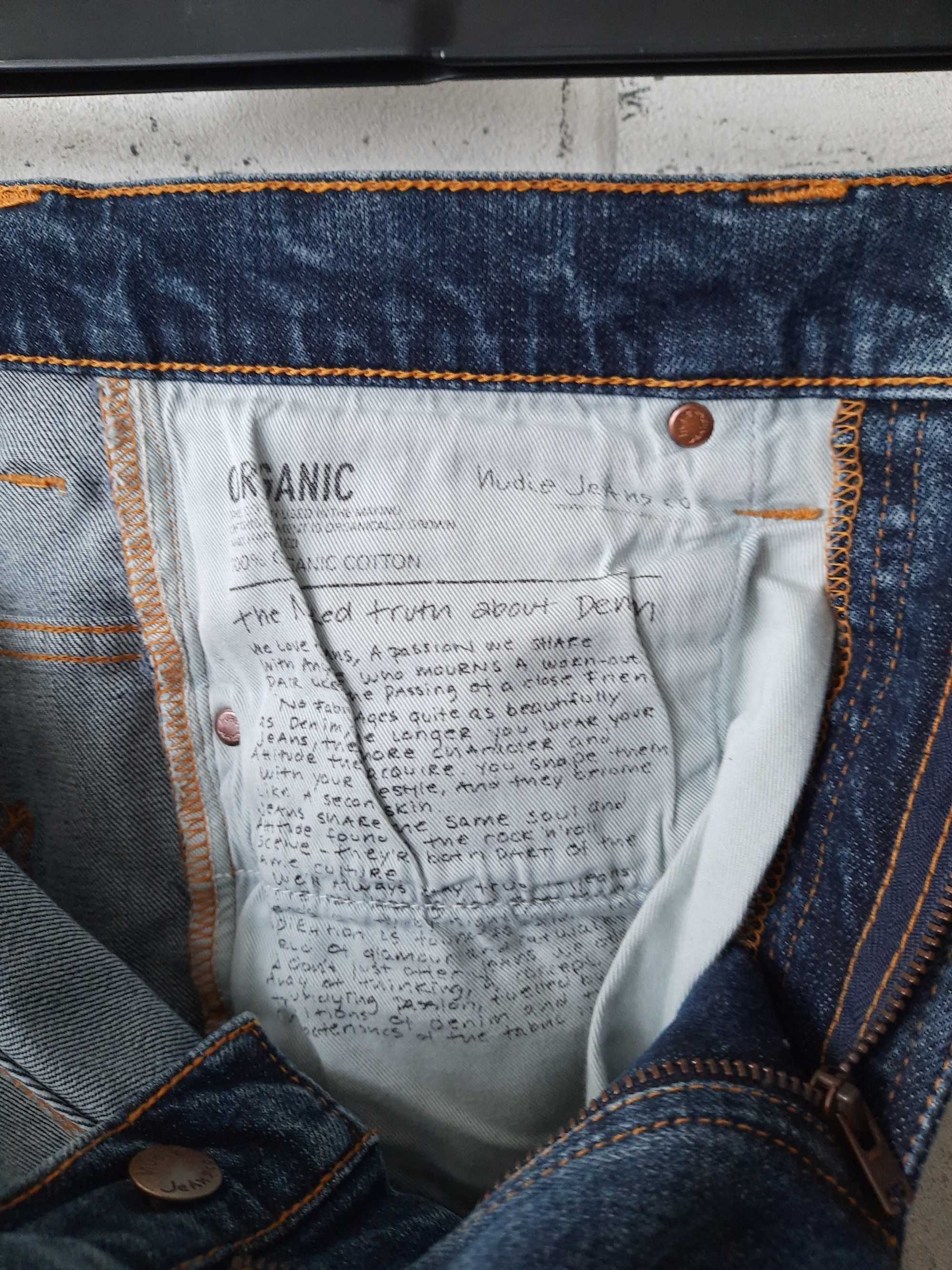 Фирменные мужские джинсы Nudie Jeans (29/32)