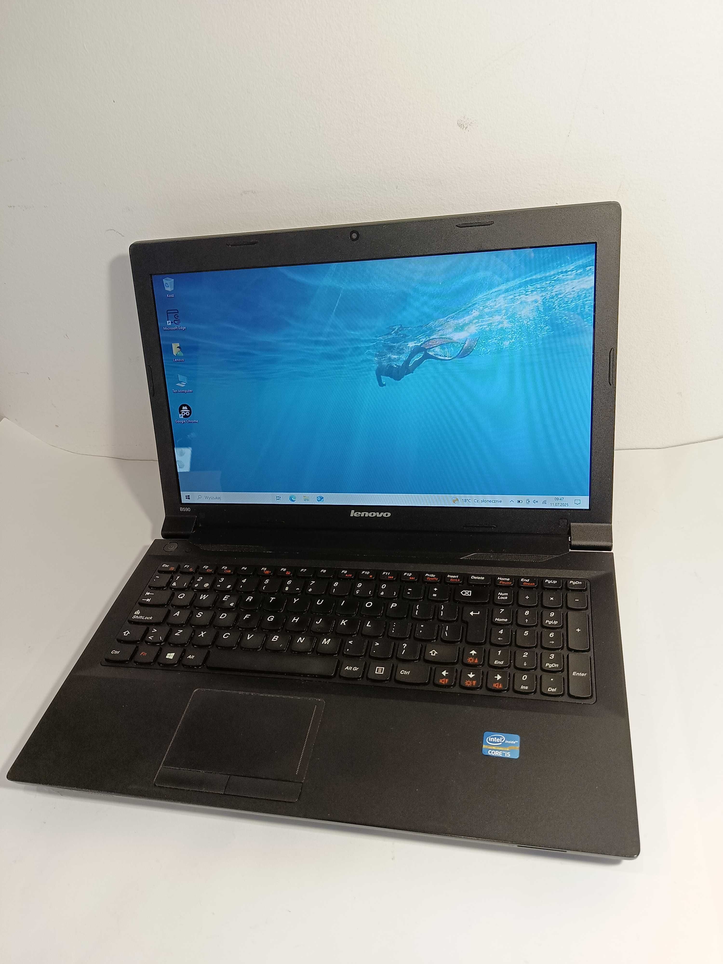 LAPTOP LENOVO B590 CORE I5-3210M 4GB 120SSD 15,6'' 1366x768