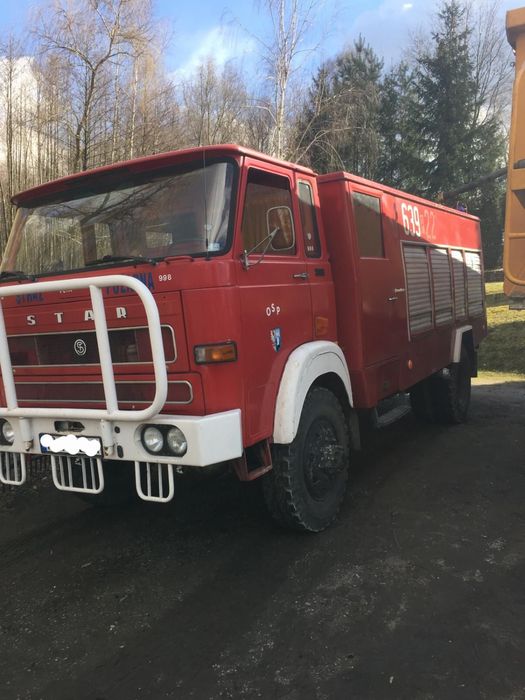 STAR 244 Pożarniczy GBA 2500/16 NISKI PRZEBIEG