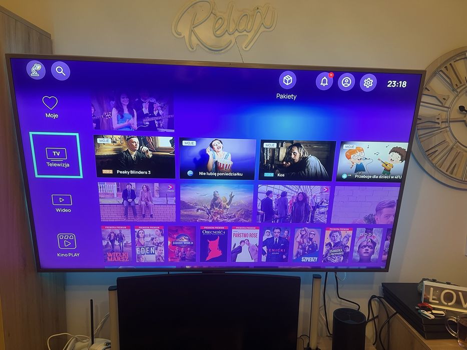 Telewizor Samsung 55 cali 4 k smart tv