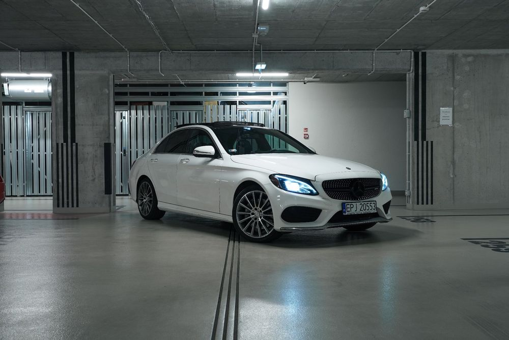 Mercedes-Benz Klasa C AMG 7G-Tronic, Ambiente, Burmester, 4matic