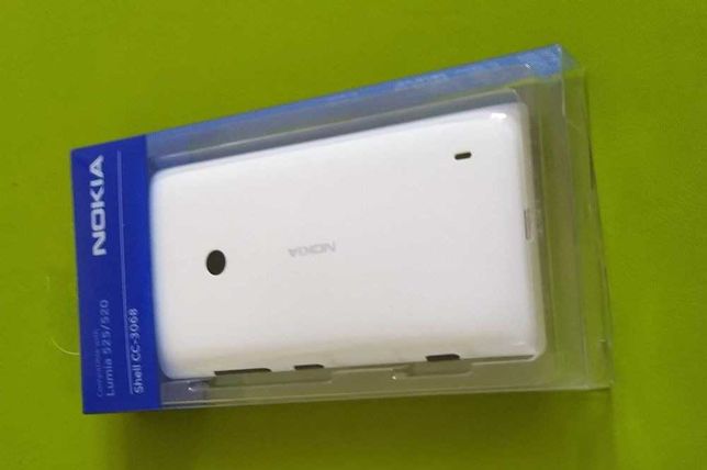 Nowa Obudowa Plecki Nokia Lumia 520 Białe