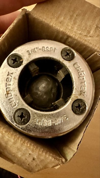 Клупп трубний 3/4” для нарізання різьби (BSPT)